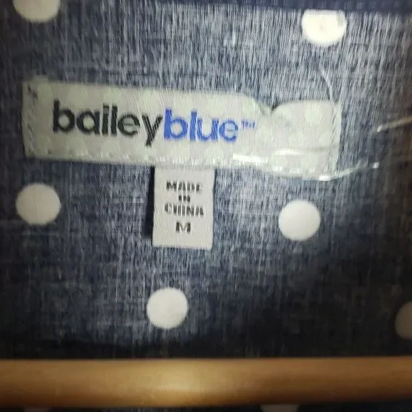 Bailey Blue and White Polka Dot Dress - Picture 2 of 10